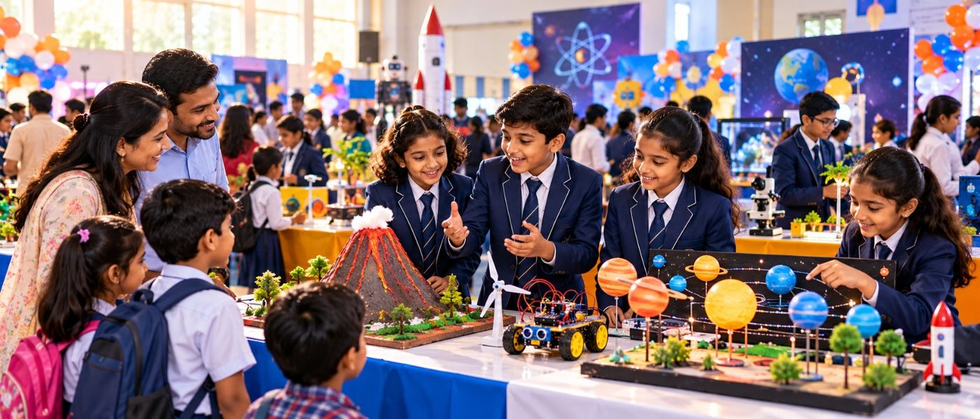 An Esanskar event with students and staff